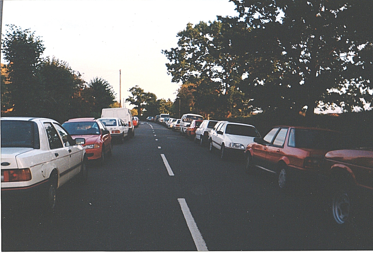 Summer evening football training